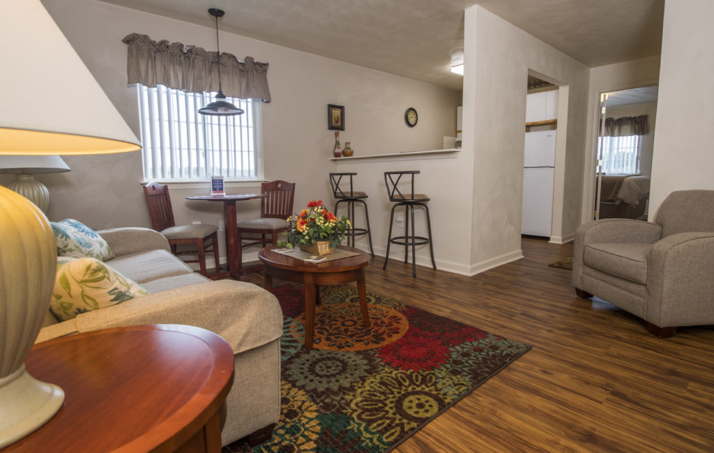 Extended Stay Hotel - Executive Suite Living Room